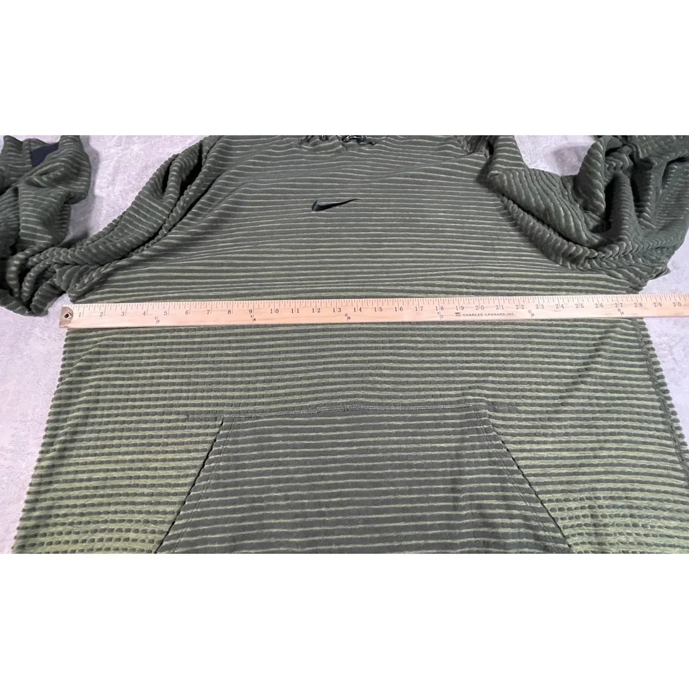 Nike Hoodie Mens XXL Green Therma-FIT ADV Nike Pro Textured Training Pullover